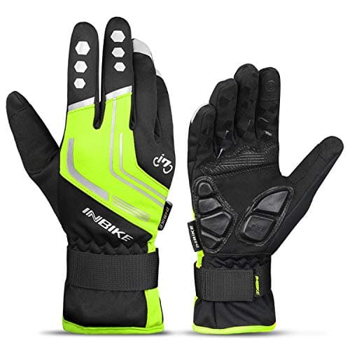 INBIKE Winter Windproof Reflective Cycling Gloves