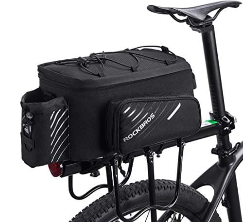 RockBros 15L Rear Rack Bag with Rain Cover